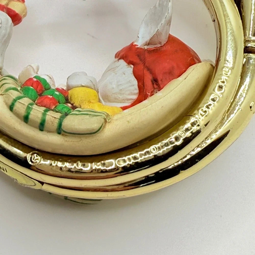 Vintage Summit Heirloom Collection "Not A Creature Was Stirring" Dated 1990‎ - Picture 3 of 8